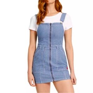white christmas dresses Dickies Juniors’ Carpenter Overall Corduroy Women’s Jumper Dress main image 0